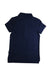 A Navy Short Sleeve Polos from Ralph Lauren in size 7Y for girl. (Back View)