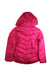 A Pink Puffer/Quilted Jackets from Nautica in size 10Y for girl. (Back View)