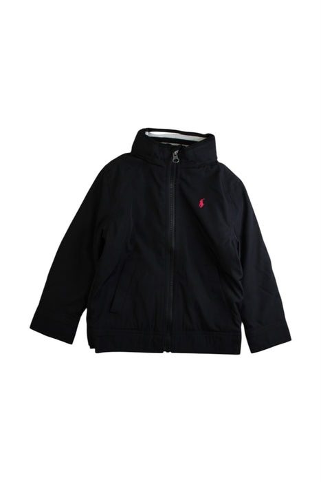 A Black Lightweight Jackets from Polo Ralph Lauren in size 3T for neutral. (Front View)
