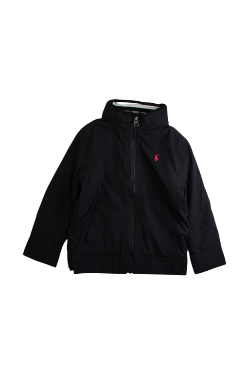 A Black Lightweight Jackets from Polo Ralph Lauren in size 3T for neutral. (Front View)