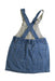 A Blue Overall Dresses from BEAMS in size 18-24M for girl. (Back View)