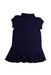 A Navy Short Sleeve Dresses from Tommy Hilfiger in size 4T for girl. (Back View)