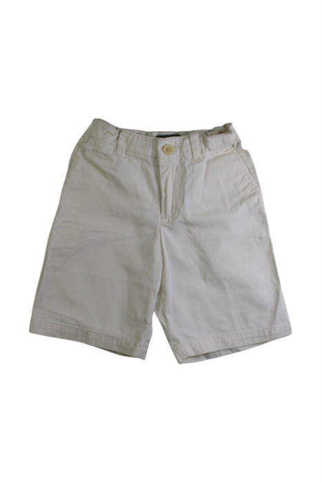 A White Shorts from Polo Ralph Lauren in size 5T for boy. (Front View)
