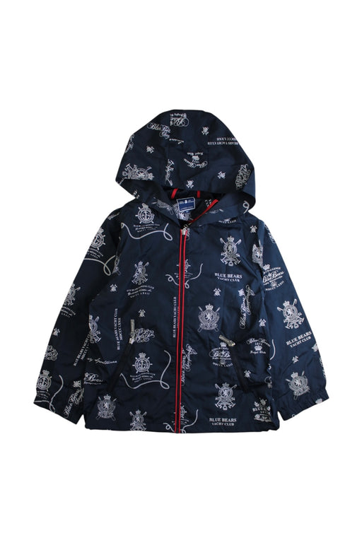A Navy Rain Jackets from Nicholas & Bears in size 6T for boy. (Front View)