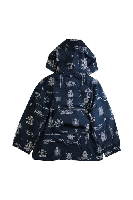 A Navy Rain Jackets from Nicholas & Bears in size 6T for boy. (Back View)