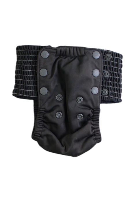 A Black Cloth Diapers from GroVia in size 2T for neutral. (Back View)