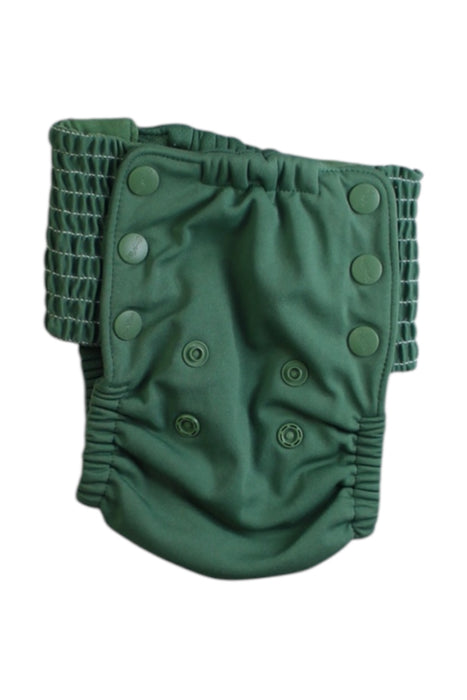 A Green Cloth Diapers from GroVia in size 2T for neutral. (Back View)
