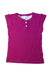 A Pink Sleeveless Tops from Burberry in size 6T for girl. (Front View)