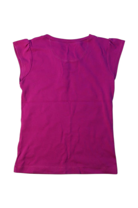 A Pink Sleeveless Tops from Burberry in size 6T for girl. (Back View)