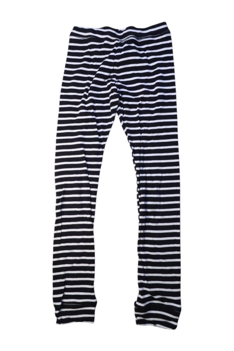 A Black Leggings from Mini Mioche in size 7Y for girl. (Front View)