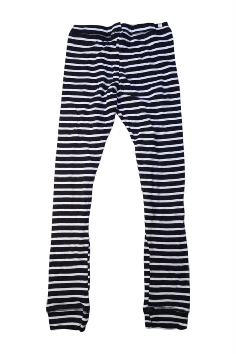 A Black Leggings from Mini Mioche in size 7Y for girl. (Back View)