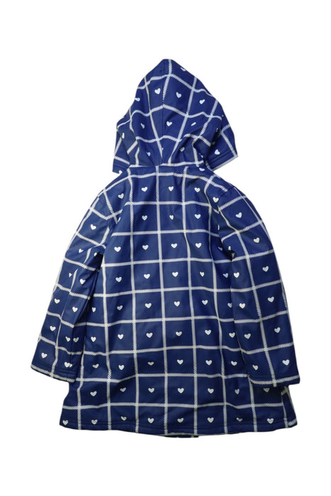 A Blue Puffer/Quilted Coats & Outerwear from Hatley in size 6T for girl. (Back View)