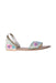 A Multicolour Sandals from Monsoon in size 7Y for girl. (Front View)