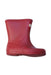 A Red Rain Boots from Hunter in size 18-24M for neutral. (Front View)