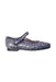 A Silver Flats from Jacadi in size 3T for girl. (Front View)