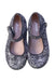 A Silver Flats from Jacadi in size 3T for girl. (Back View)