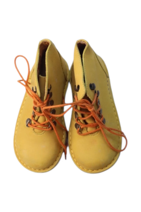 A Yellow Casual Boots from Tinycottons in size 4T for neutral. (Back View)