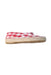 A Red Espadrilles from Bonpoint in size 4T for girl. (Front View)
