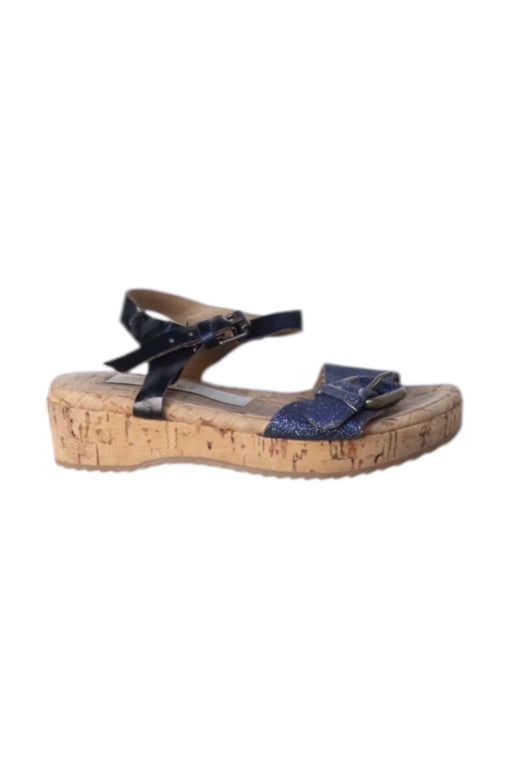 A Black Sandals from Stella McCartney in size 3T for girl. (Front View)