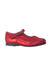 A Red Flats from Rachel Riley in size 3T for girl. (Front View)