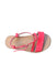 A Pink Sandals from Bonpoint in size 4T for girl. (Front View)