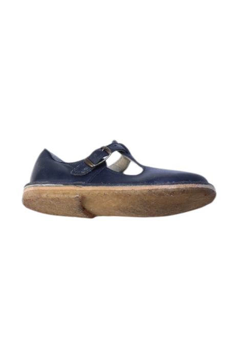 A Navy Dress Shoes from Papouelli in size 18-24M for girl. (Front View)