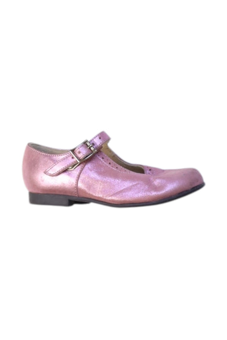 A Pink Dress Shoes from Rachel Riley in size 12-18M for girl. (Front View)
