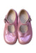 A Pink Dress Shoes from Rachel Riley in size 12-18M for girl. (Back View)