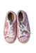 A Pink Sneakers from Golden Goose in size 3T for girl. (Back View)