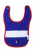 A Blue Bibs from Ralph Lauren in size O/S for boy. (Front View)