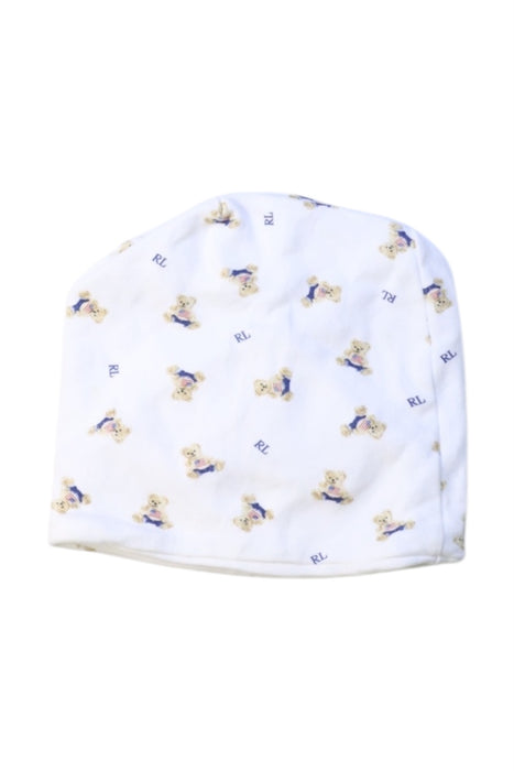 A White Beanies from Ralph Lauren in size O/S for boy. (Back View)