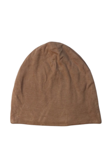 A Brown Beanies from Kyte Baby in size 12-18M for neutral. (Front View)