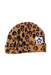 A Brown Beanies from Mini Rodini in size 0-3M for neutral. (Front View)
