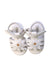 A White Sandals from Donsje in size 12-18M for girl. (Back View)