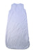 A White Sleepsacs from Kyte Baby in size 0-3M for neutral. (Back View)