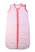 A Pink Sleepsacs from Malabar Baby in size 0-3M for girl. (Front View)