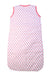 A Pink Sleepsacs from Malabar Baby in size 0-3M for girl. (Back View)