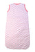 A Pink Sleepsacs from Malabar Baby in size 0-3M for girl. (Back View)