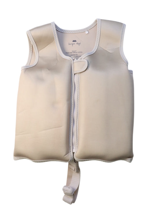 A Ivory Floatsuits from Konges Sløjd in size 4T for neutral. (Front View)