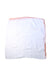 A White Blankets from Malabar Baby in size O/S for girl. (Front View)