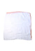 A White Blankets from Malabar Baby in size O/S for girl. (Front View)