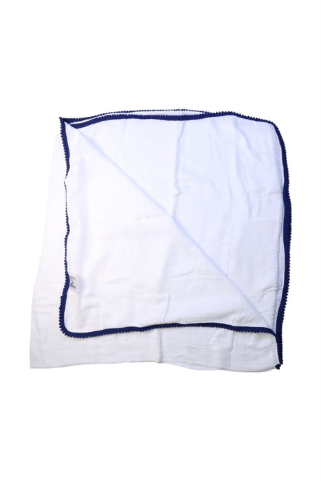 A White Blankets from Malabar Baby in size O/S for girl. (Back View)