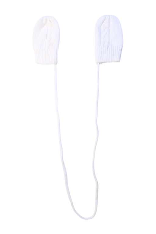 A White Gloves & Mittens from Jojo Maman Bébé in size 12-18M for boy. (Front View)