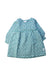 A Green Long Sleeve Dresses from Purebaby in size 18-24M for girl. (Front View)