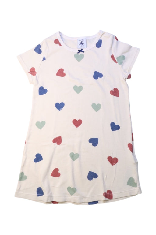 A Multicolour Short Sleeve Dresses from Petit Bateau in size 3T for girl. (Front View)