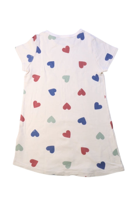 A Multicolour Short Sleeve Dresses from Petit Bateau in size 3T for girl. (Back View)