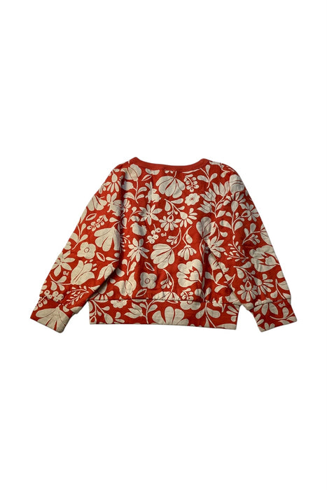 A White Crewneck Sweatshirts from Petit Bateau in size 6T for neutral. (Back View)