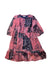 A Red Long Sleeve Dresses from Tommy Hilfiger in size 10Y for girl. (Front View)