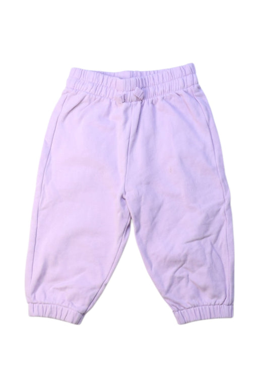A Pink Sweatpants from Hanna Andersson in size 12-18M for girl. (Front View)