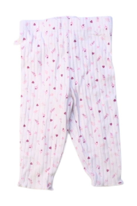 A Pink Casual Pants from Mori in size 3-6M for girl. (Front View)